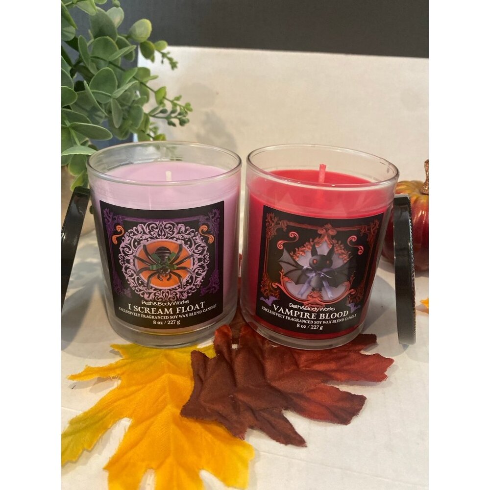 Bath & Body Works Halloween NEW Single Wick Candles